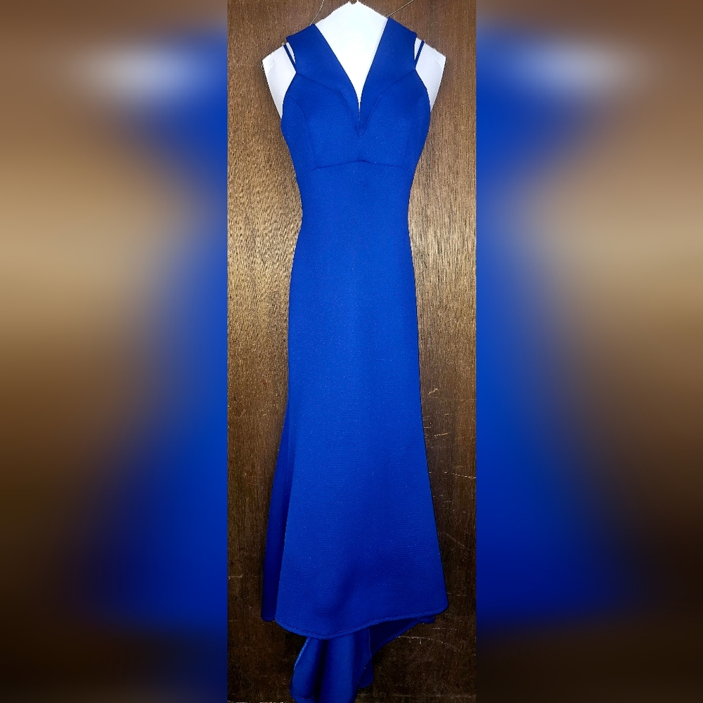 Elegant Blue Evening Gown